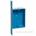 billige nichtmetallische Innenwand im Freien Elektrische Schaltersteckdose Bodensteckdose Anschlussdosen SuperBlue PVC Box